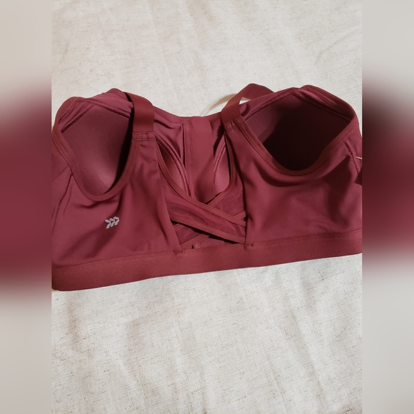 Women's High Support Zip-Front Sports Bra - All in Motion 38D - Picture 5 of 6